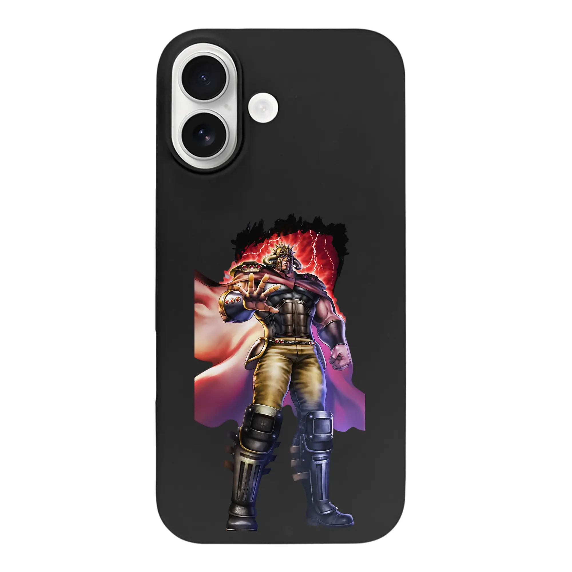 北斗の拳 グッズ,ラオウ - iPhone 17 シリーズ シリコンケース 薄型 耐衝撃 指紋防止 ソフトタッチカバー 精密フィット 傷防止 保護ケース iPhone 17/17 Air/17 Pro/17 Pro Max 対応